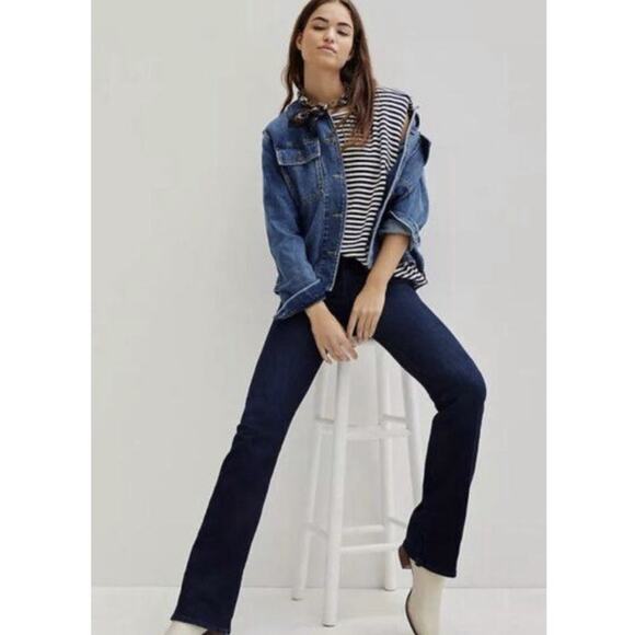 DL1961 Jeans Milano Boot Cut Solo Low Rise 27 Medium Wash Style 1707 - Picture 1 of 12